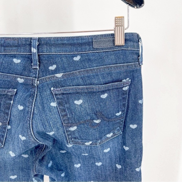 AG Adriano Goldschmied The Stevie Ankle Heart Print - Picture 3 of 6